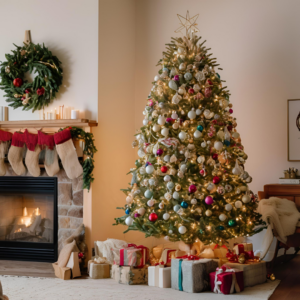 Fondant parfumé Sapin de Noël aux senteurs de pin et bois de santal, compatible femmes enceintes, enfants, animaux et personnes asthmatiques
